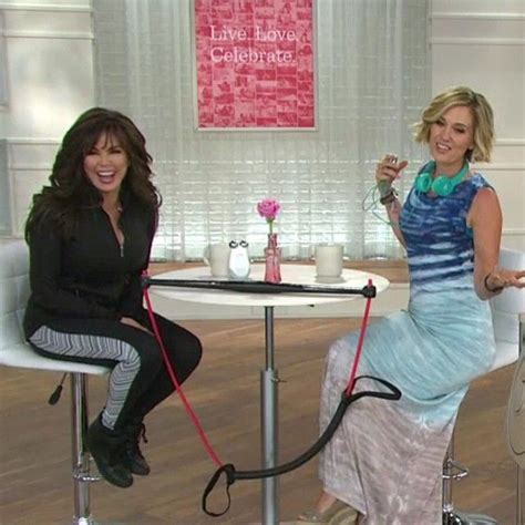 Marie Osmond And Kerstin Lindquist At Qvc With The Body Gym The Osmonds Marie Osmond Osmond