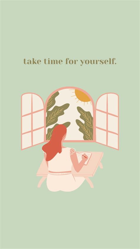 Take Time For Yourself Green Quotes Esthetician Quotes Pretty Words