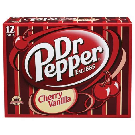 Dr Pepper Cherry Vanilla Soda 12 Cans 12 Fl Oz Kroger