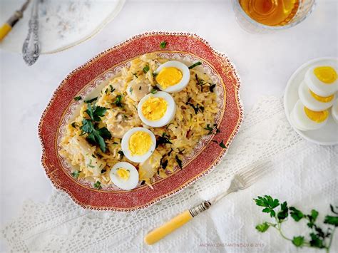 In a bowl, mix the fish, mashed potato, cheese, half the mustard and chives. Smoked Cod Kedgeree - Mint & Rosemary by Andra Constantinescu