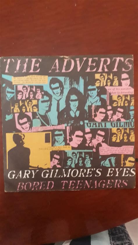The Adverts Gary Gilmores Eyes Rpunkrecords