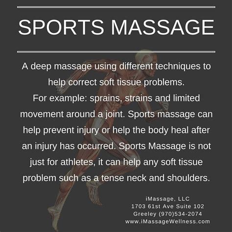 Information Deep Massage Body Healing Sports Massage