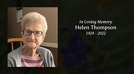 Helen Thompson - Tribute Video