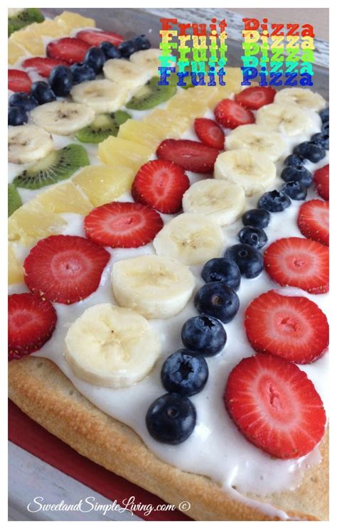 Place in the freezer for 10 minutes. Fresh Fruit Pizza Recipe (made with Pizza Dough from a Can ...