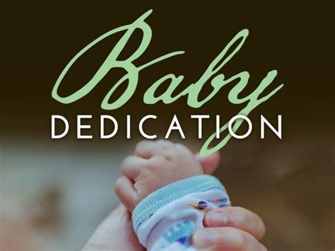 Baby Dedication First Baptist Church Brookhaven