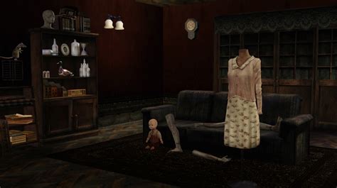Ts3 Silent Hill 2 Wood Side Apartments Room 205 Set Noir And