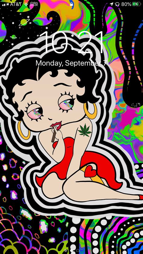 Stoner Background/Betty Boop/Cartoon/Stoner Accessories/Stoner | Etsy