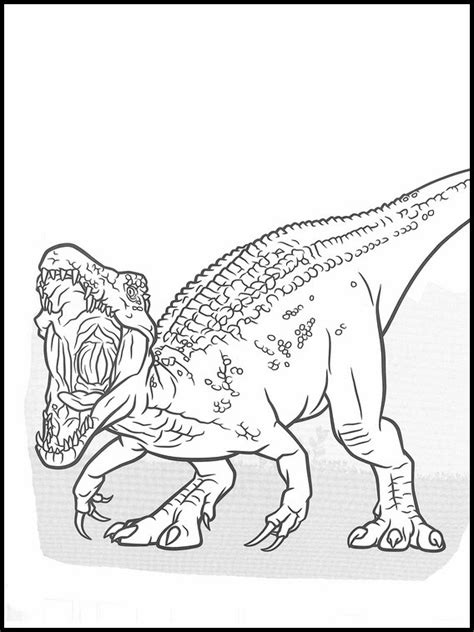 Dibujos Para Colorear Jurassic Park