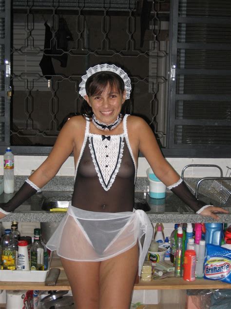 Most Famous Brazilian Webslut Luana French Maid Caseira088 Porn Pic