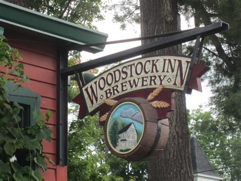 Sign Picture Of Woodstock Inn Station And Brewery Woodstock Tripadvisor