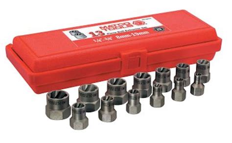 13 Pc 3 8 Bolt Extractor Set No Mbx13 From Matco Tools Vehicle Service Pros