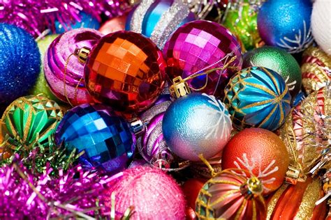 Download Bauble Colors Decoration Holiday Christmas Hd Wallpaper