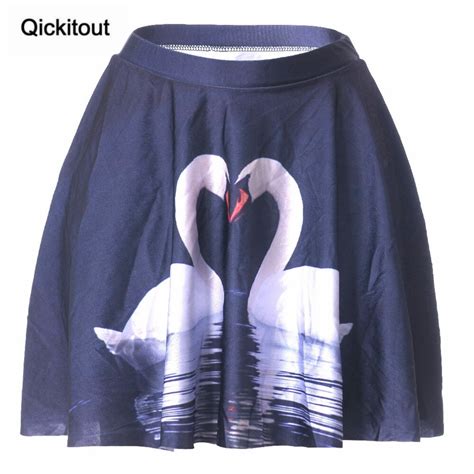 qickitout skirts hot sales drop shipping plus size new sexy women elegant swan sweet heart