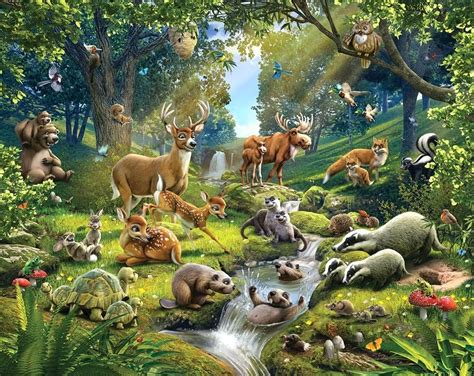 Forest Animal Wallpaper 30 Images On