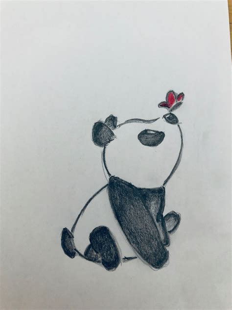 Es Un Panda Demasiado Bonito Art Drawings Sketches Simple Art