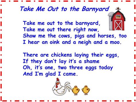 Takemeouttothebrnyd 960×720 Pixels Farm Songs Farm Lessons