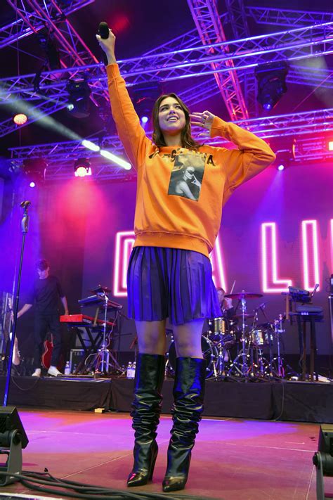 After signing with warner bros. DUA LIPA Performs at a Concert in Berlin 09/02/2017 ...