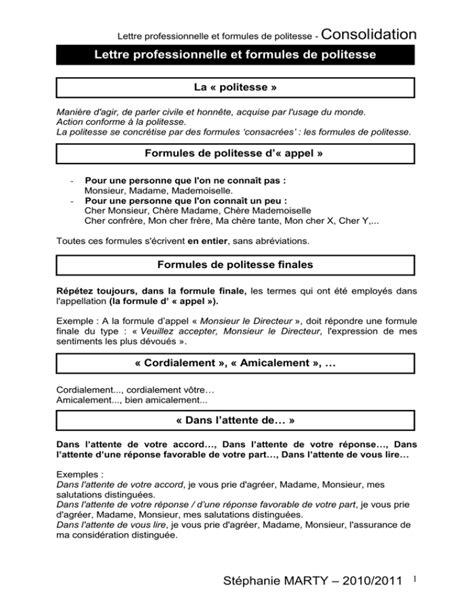 Découvrir 139 imagen formule de politesse pour une demande fr