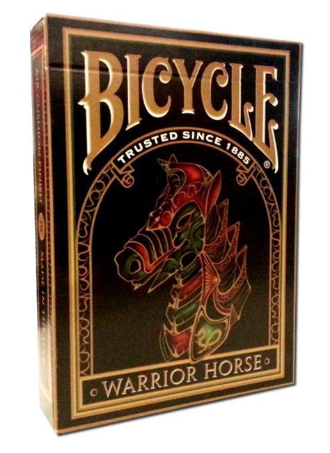 Top Deck Cards Bicycle Warrior Horse Deck Features Bicycle Playing