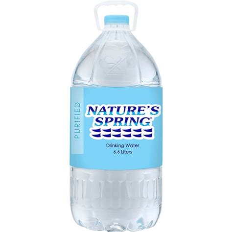 Natures Spring Purified Water 10 Liters Bohol Grocery