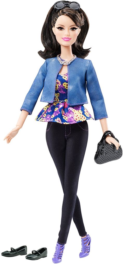 Barbie Style Raquelle Doll Black Pants And Blue Jacket Toys