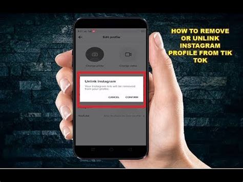 Let's add a new instagram link to your tiktok profile in this quick and easy guide.if you want to share your instagram account with your tiktok followers you. How to Remove or unlink Instagram Profile From Tik Tok ...
