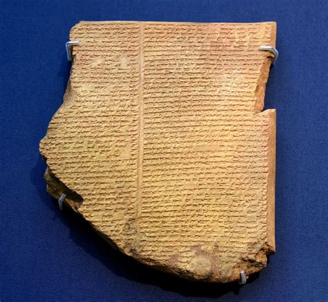 Flood Tablet Of The Epic Of Gilgamesh Illustration World History