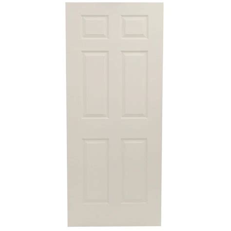 Jeld Wen 30 In X 80 In Colonial Primed Textured Molded Composite Mdf