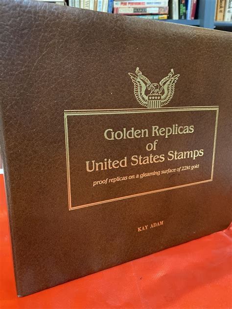 Golden Replicas Of United States Stamp 22kt Gold Surface Collection