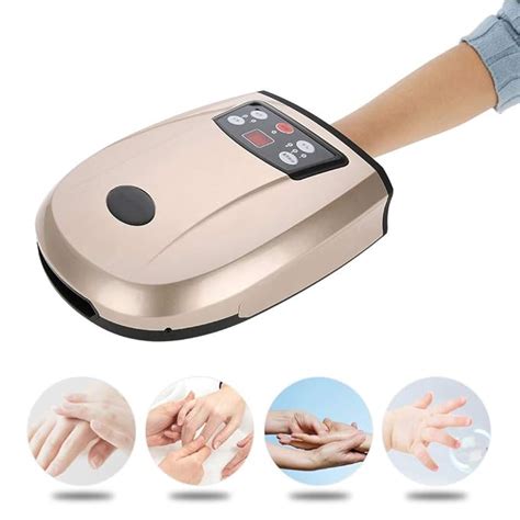 Electric Acupressure Palm Hand Massager Beauty Hand Care Tools Hand Finger
