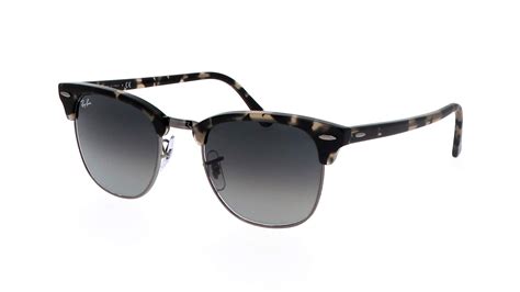 sunglasses ray ban clubmaster gray havana tortoise rb3016 1336 71 51 21 gradient in stock