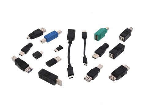 Usb Adapter Kit 16 Usb Adapters And Couplers At Cables N More