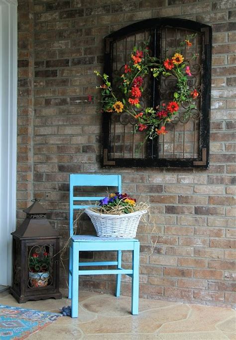 Charming Rustic Outdoor Wall Decor Home Decorating