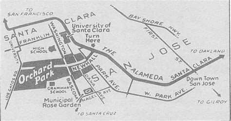 Kaiser Homes Orchard Park Map 1950 Orchards Santa Clara And Santa Clara County