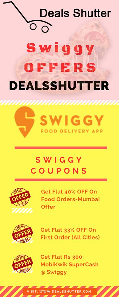 All of these promo code don't last long. We have swiggy coupons for you. To get your coupon visit ...