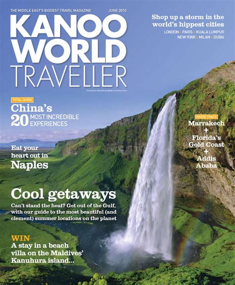 Kanoo World Travellerjune10 By Hot Media Issuu