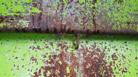 Green Metal Rust Texture Abstract Pattern Stock Photo Image Of