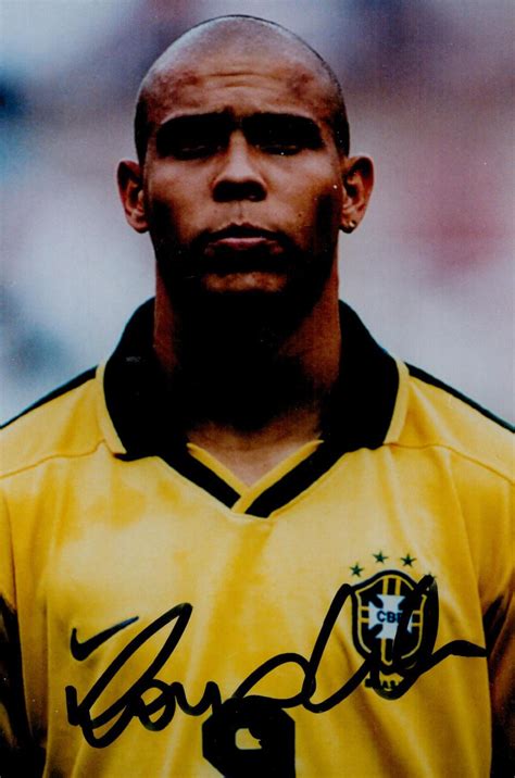 Bid Now Sport Ronaldo Signed 6x4 Colour Photo Ronaldo Luís Nazario De