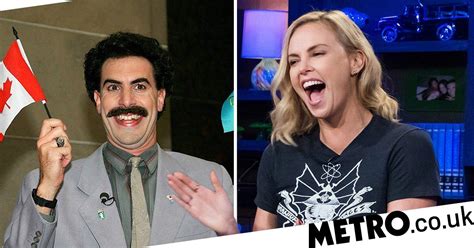 Charlize Theron Laughed So Hard During Borat That She Was Hospitalised
