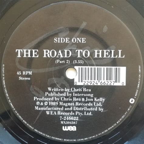 Chris Rea The Road To Hell Part 2 1989 Vinyl Discogs