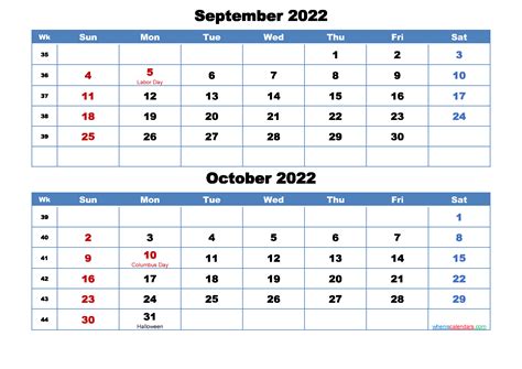Sept Oct Calendar 2022 March Calendar 2022