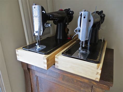 Singer Sewing Machine Wood Base Tutorial Pictures Of Building Process