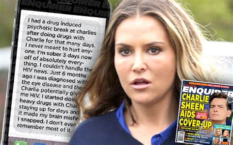 Read Explosive Texts From Brooke Mueller About Charlie Sheens Hiv