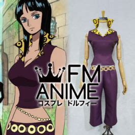 FM Anime One Piece Nico Robin Sabaody Archipelago Arc Cosplay Costume With Hat