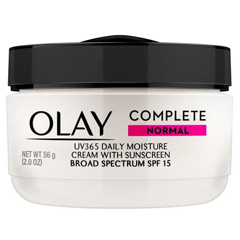 Olay Complete Cream Moisturizer With Spf 15 Normal 20 Oz Walmart
