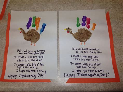 turkey handprint poem free printable