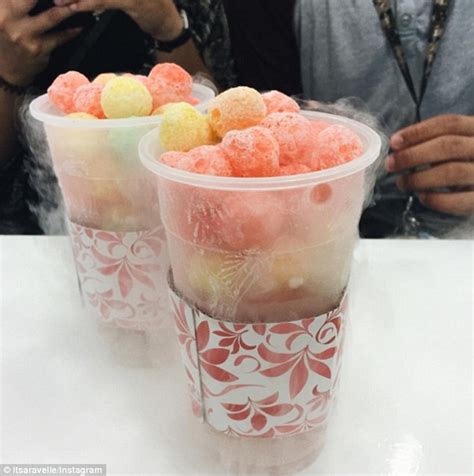 In some years after the fight against majin buu, son goku lives secluded in the country together with his family. LA cafe has people breathing smoke with their Dragon's Breath dessert | Daily Mail Online