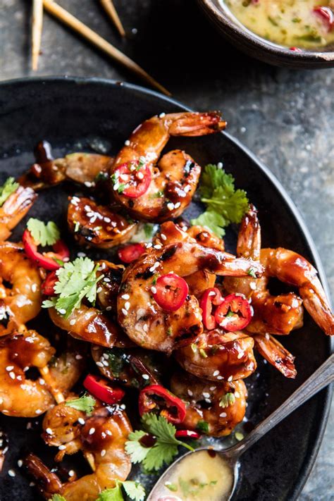 Order online from dallas bbq on menupages. Honey Garlic Korean BBQ Grilled Shrimp | Recipe | Seafood ...