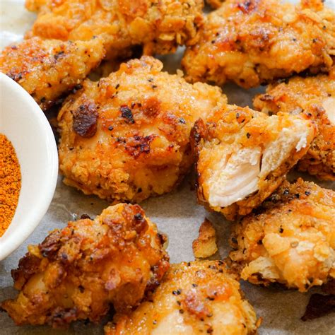 Honey Butter Crispy Chicken Nuggets The Feedfeed