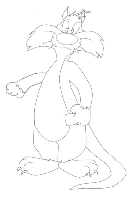 Looney tunes coloring pages will appeal to boys, girls, and even adults. Sylvester Coloring Pages at GetColorings.com | Free ...